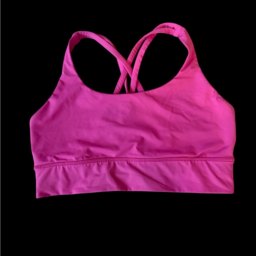 Lululemon Athletica Vibrant Pink Sports Bra